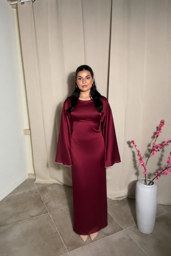 Diamant Dress - Bordeaux