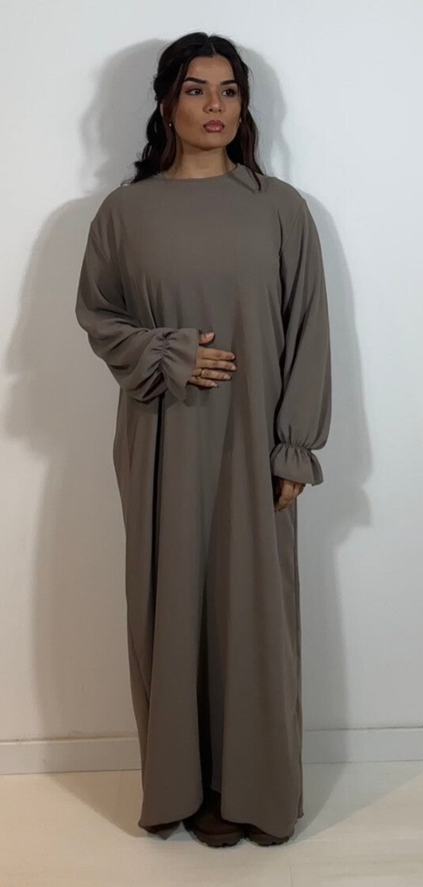 Voorjaar Abaya - Taupe