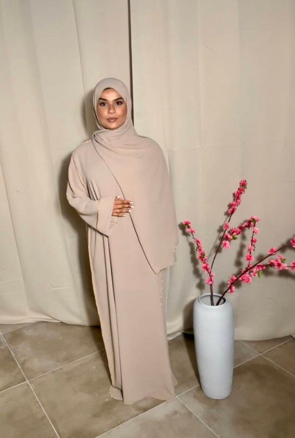 Gebeds Abaya - Beige
