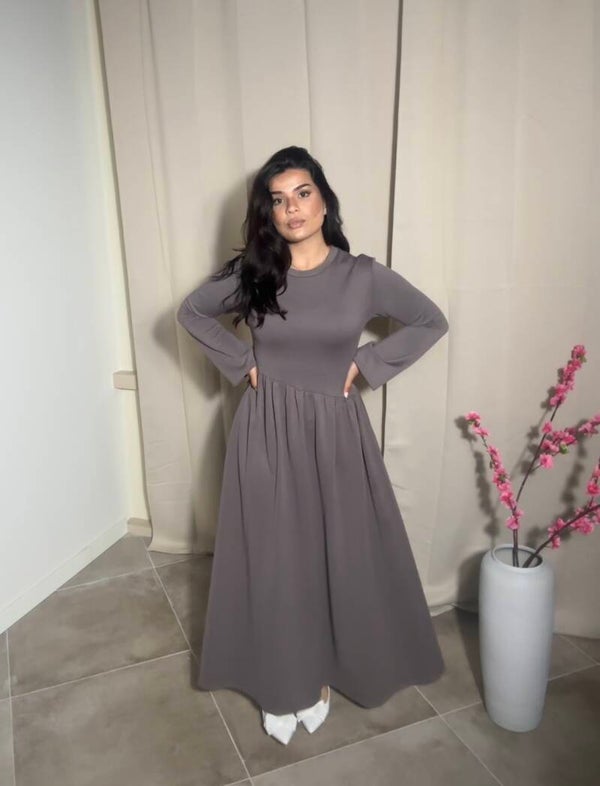 Royal Dress - Taupe