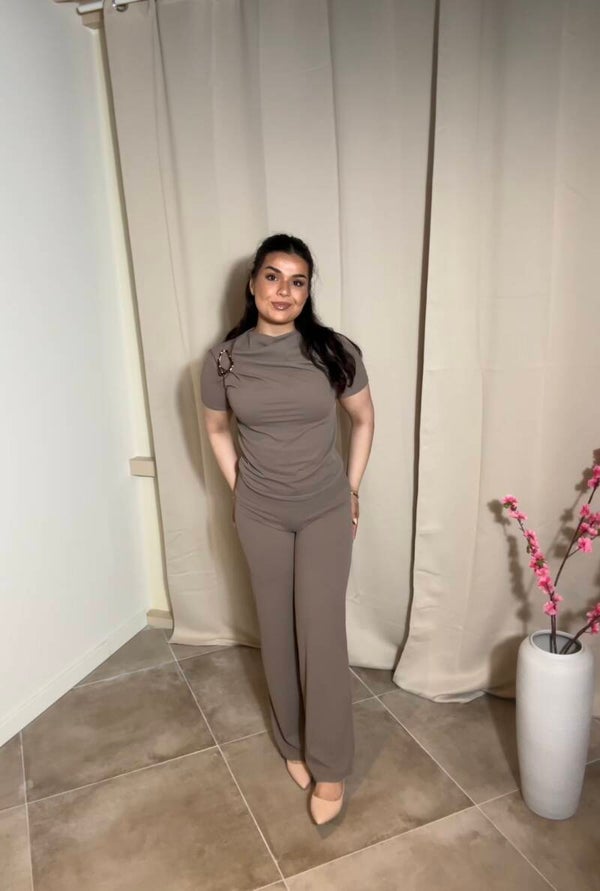 Just a girl set - Taupe