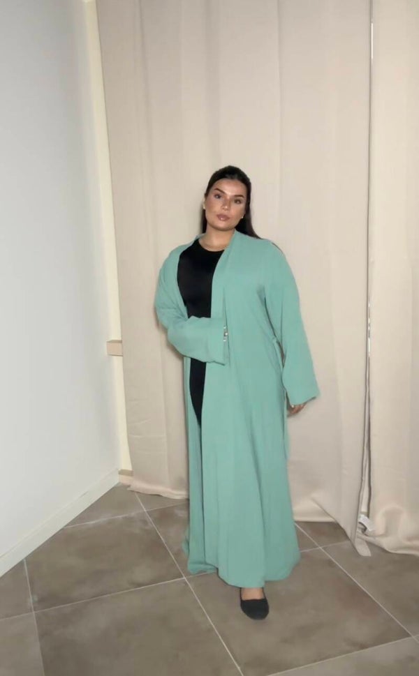 Basic Kimono - Licht Groen