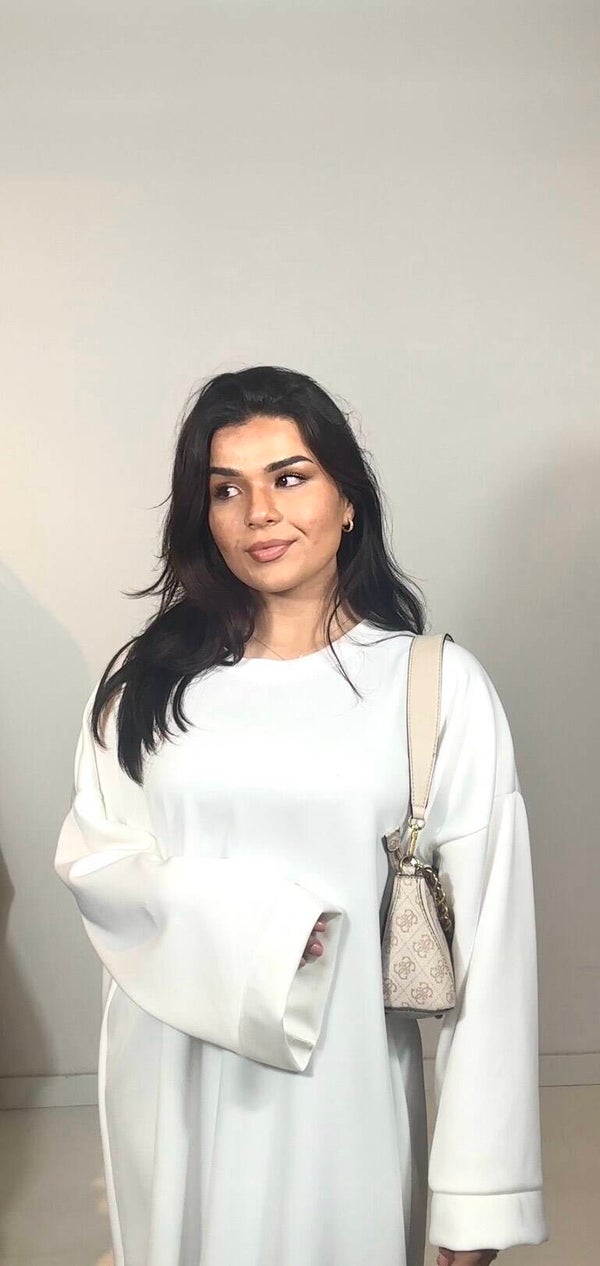 Travel Abaya - Wit