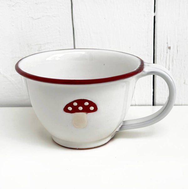 Tasse mit Glückspilz