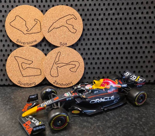 F1 Circuit onderzetter