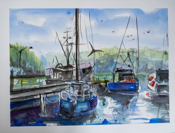 Fishing boats - SOLD