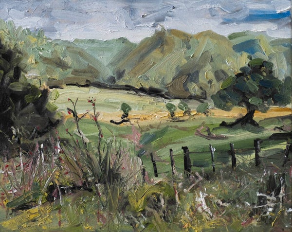 Hills with tree