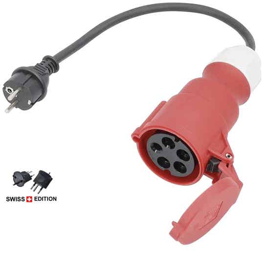 AS Schwabe 61371 Strom Adapterkabel 16 A