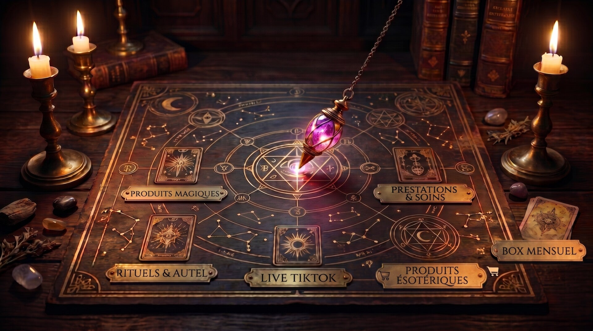Menu interactif