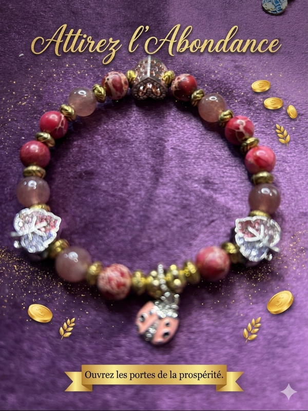 🌟 Bracelet d'Intention : Richesse & Abondance 🌟