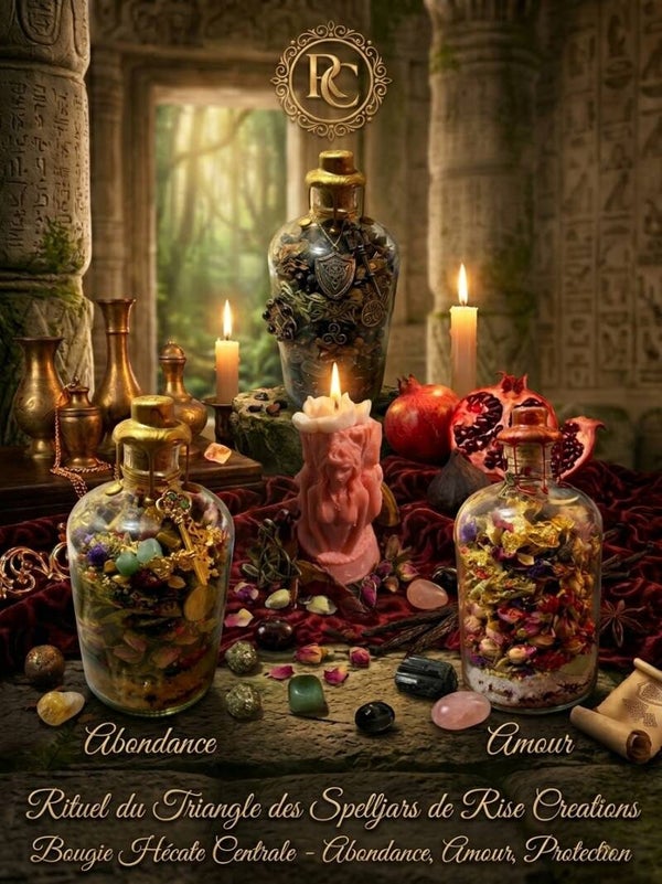 💫 Triangle D’Or 💫 3 Spelljars