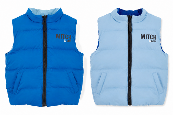 Mitch&Son - Chevron Winter bodywarmer reversible