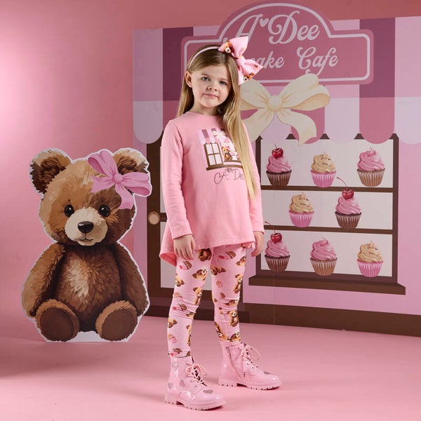 A'Dee - Bear cupcake leggingset