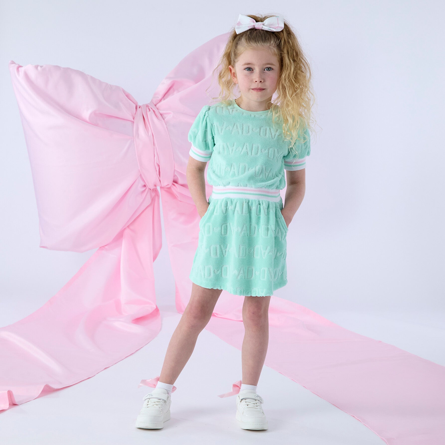A'Dee - Terry Dress Miami Mint