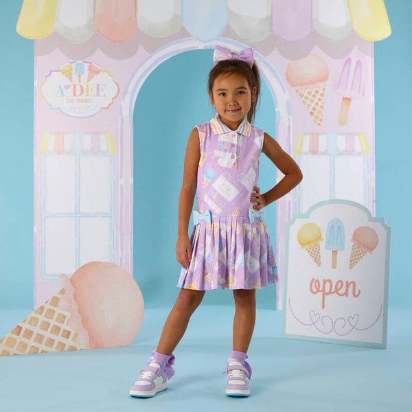 A'Dee - Pastel Parlour ice cream tennis dress
