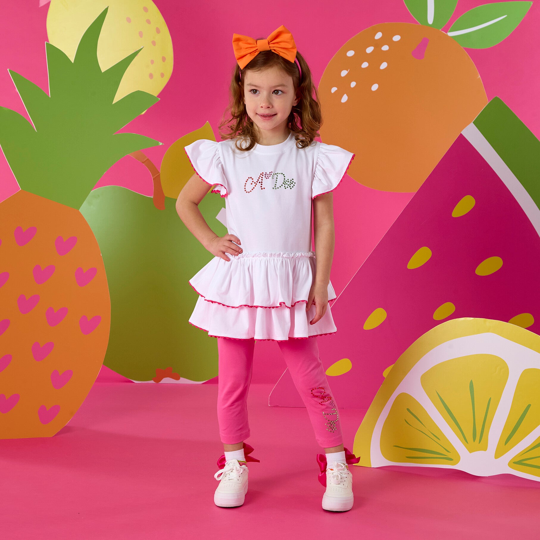 A'Dee - Tutti Frutti Ric Rac leggingset