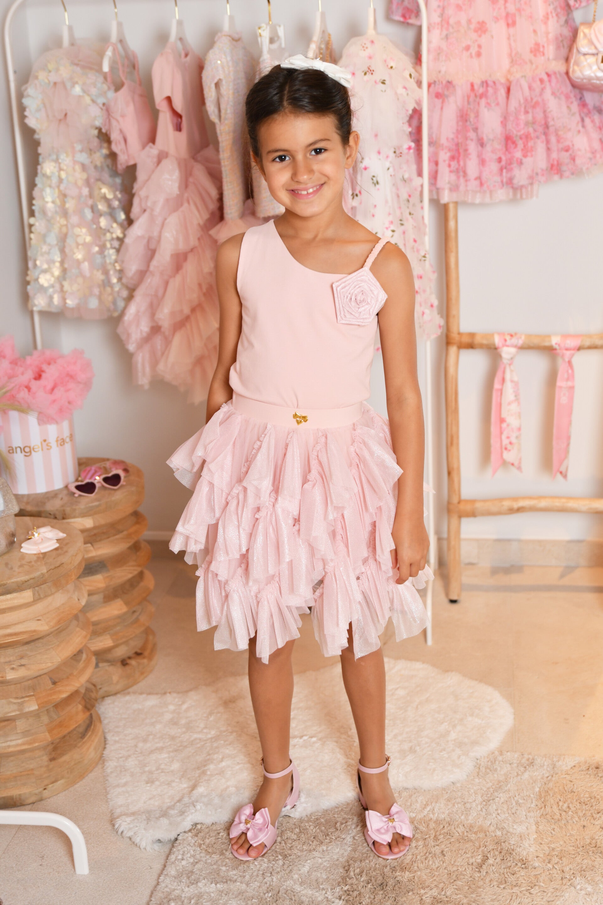 Angel's Face - Sparkle Tulle skirt Set