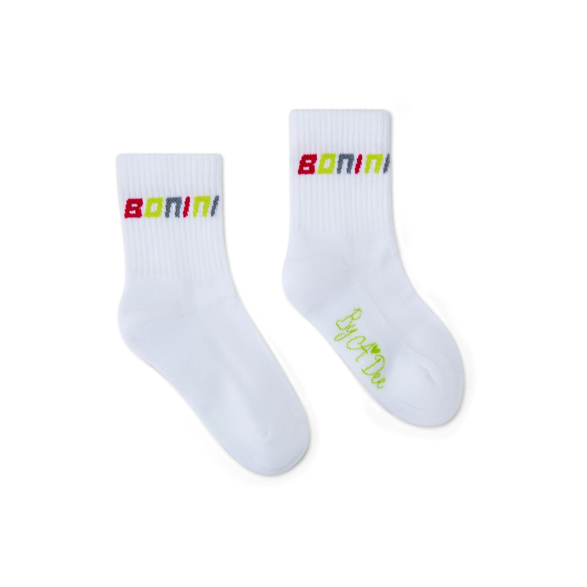 Bonini - Neon Swirl sportsokken