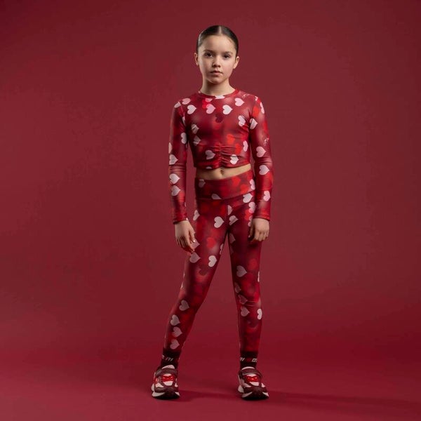 Bonini - Burgundy heart set