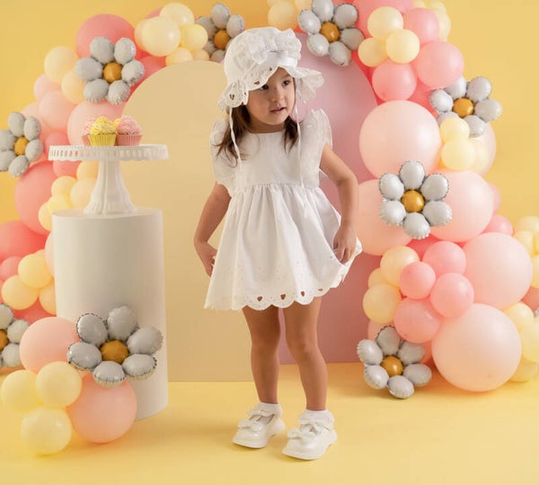 Little A - broderie anglaise dress