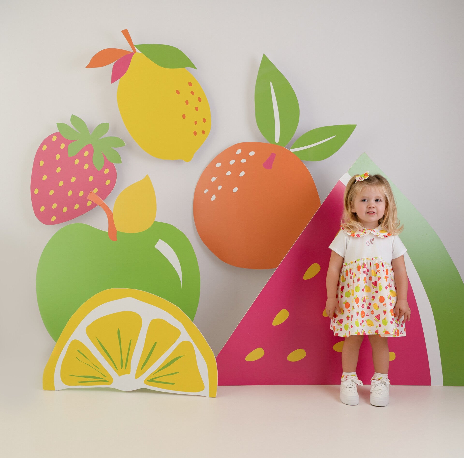 Little A - Cutie Frutti Print Dress