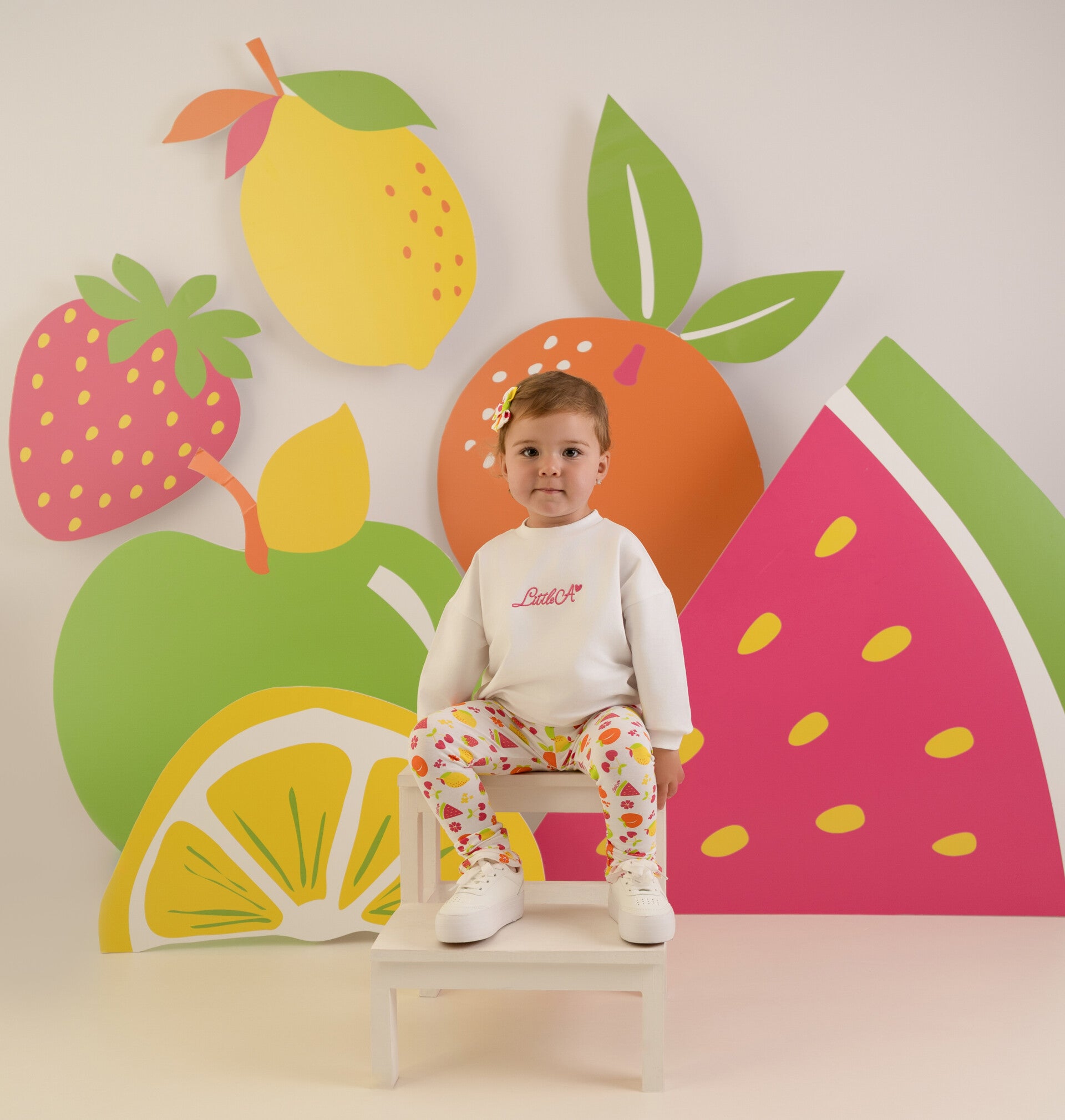 Little A - Cutie Frutti Sweatshirt leggingset