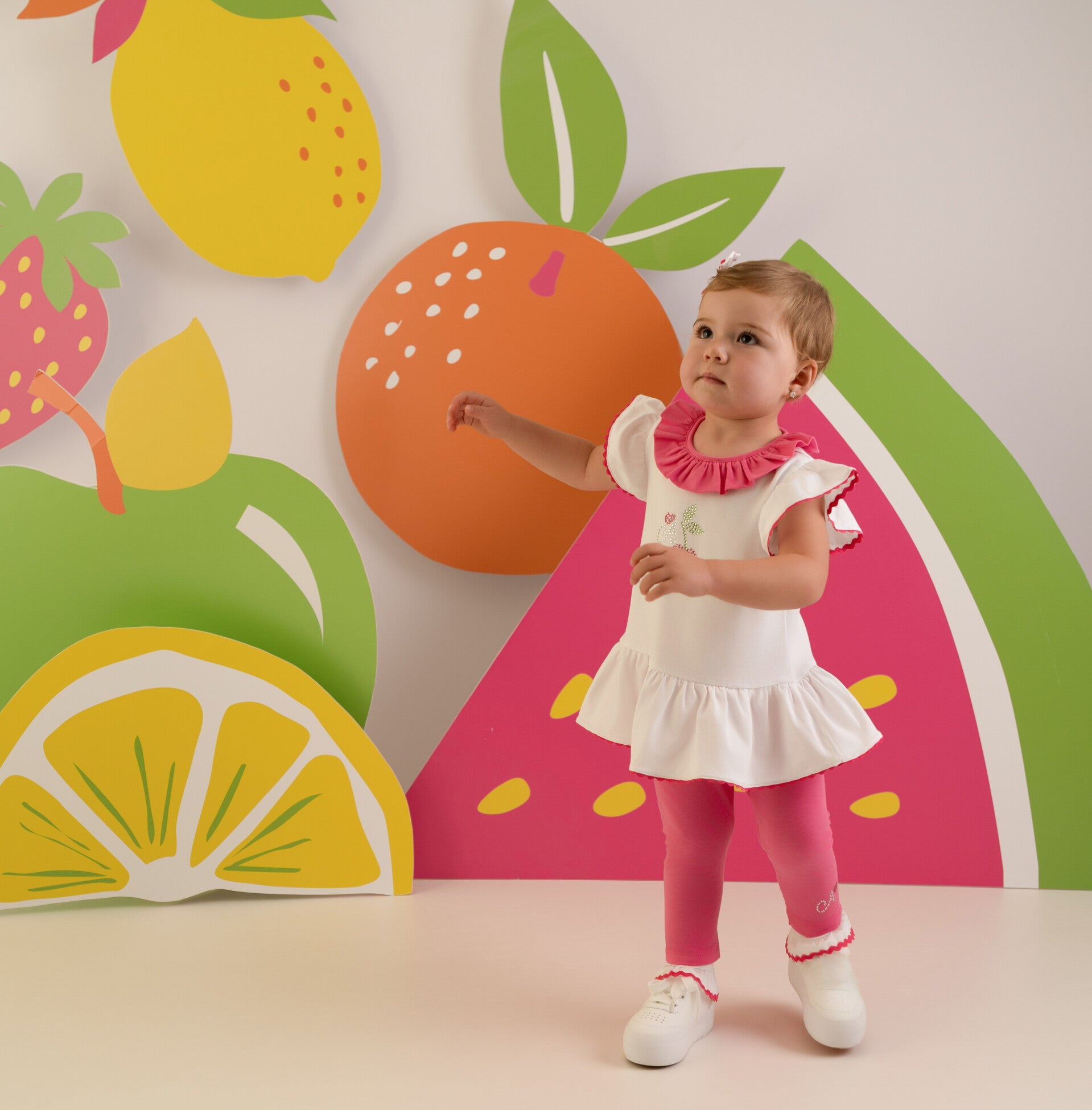 Little A - Cutie Frutti Cherry leggingset