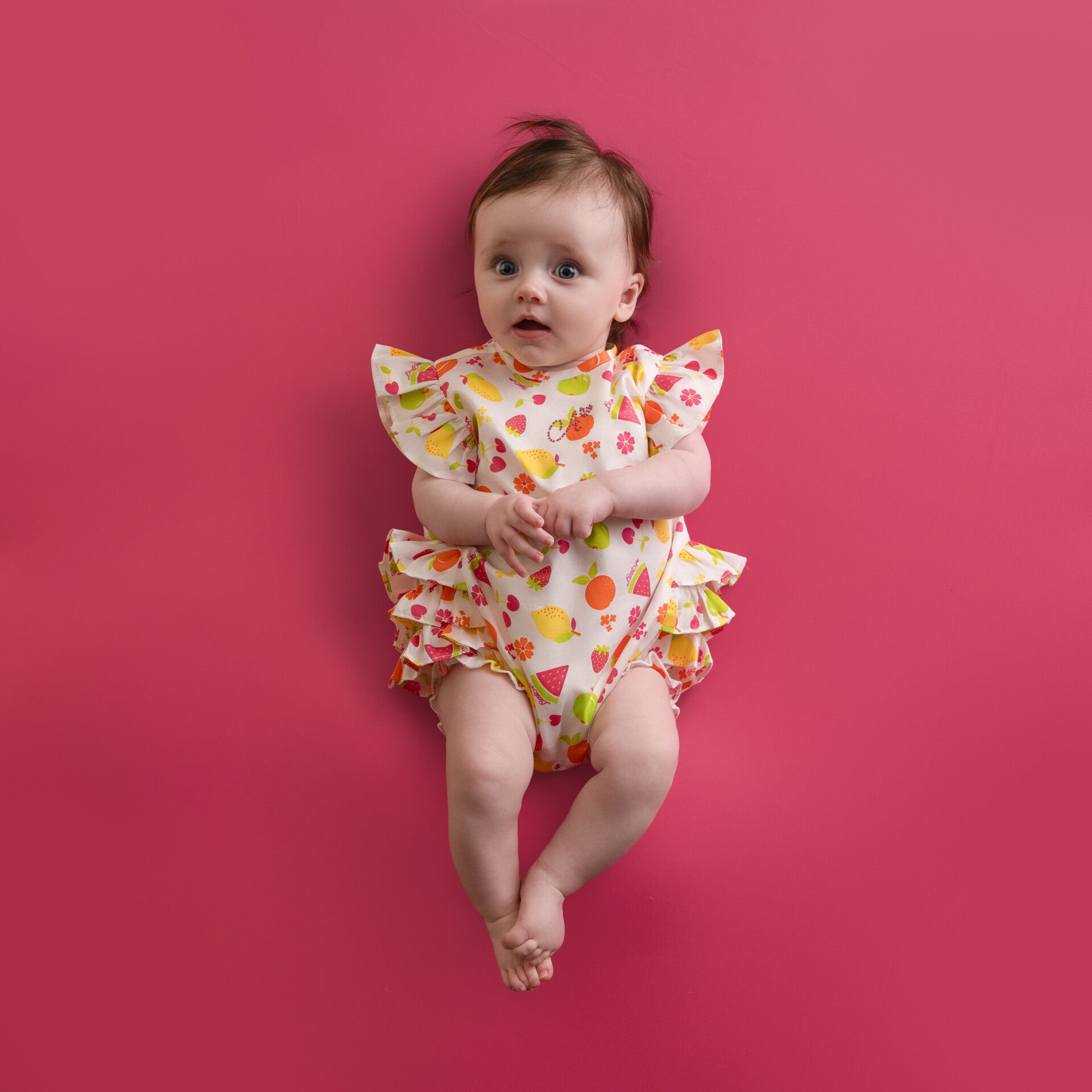 Little A - Cutie Frutti print romper