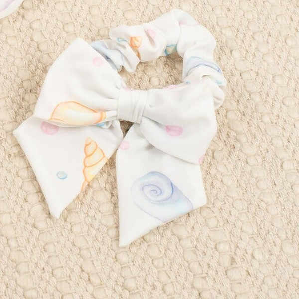 Meia Pata - Seashells Elastic hairbow