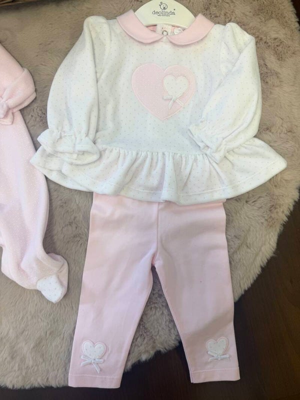 Deolinda - soft white leggingset