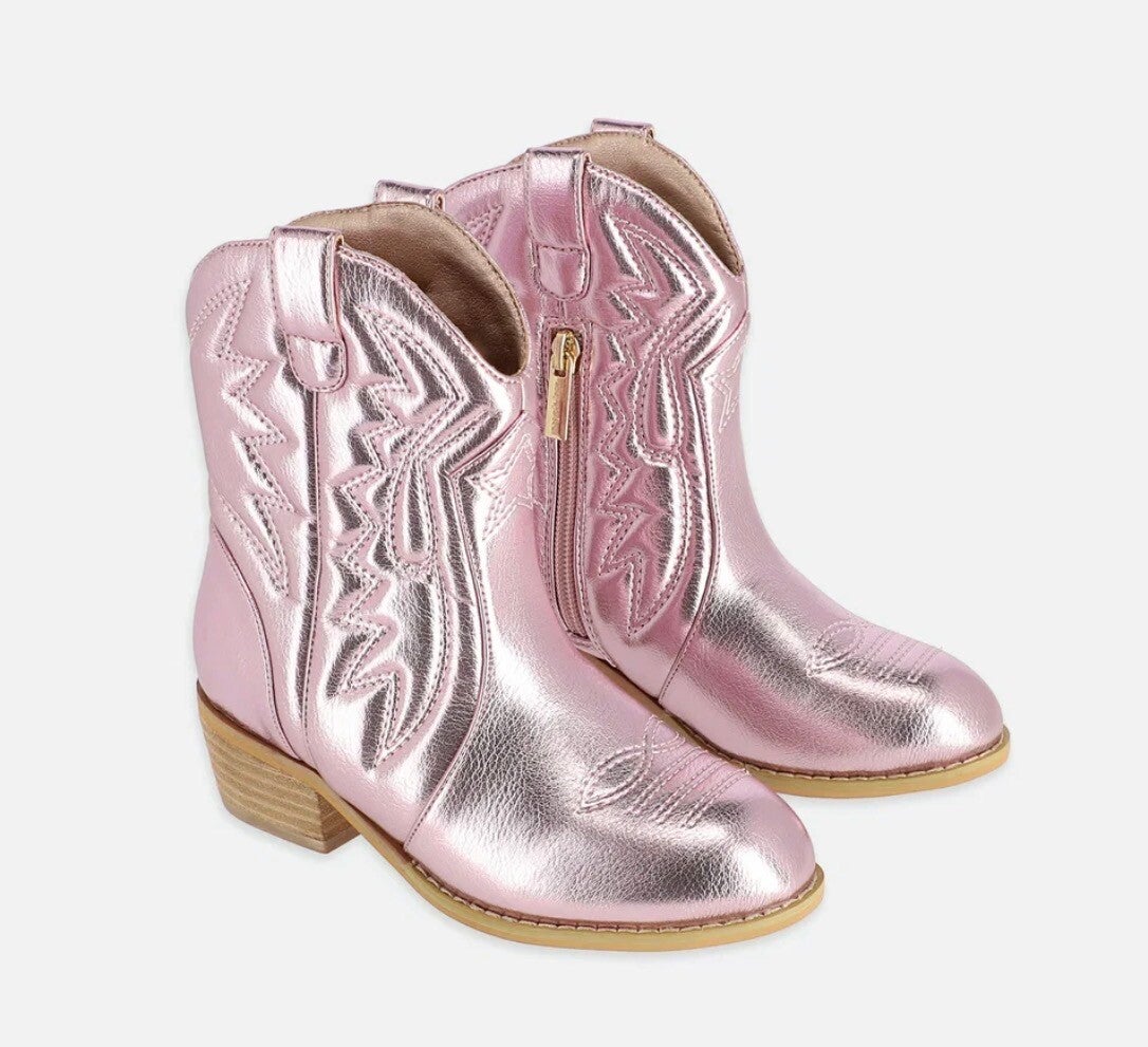 Angel's Face - Soraya pink cowboy boots