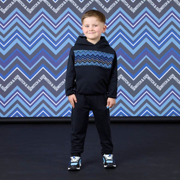 Mitch&Son - Chevron winter hoody tracksuit