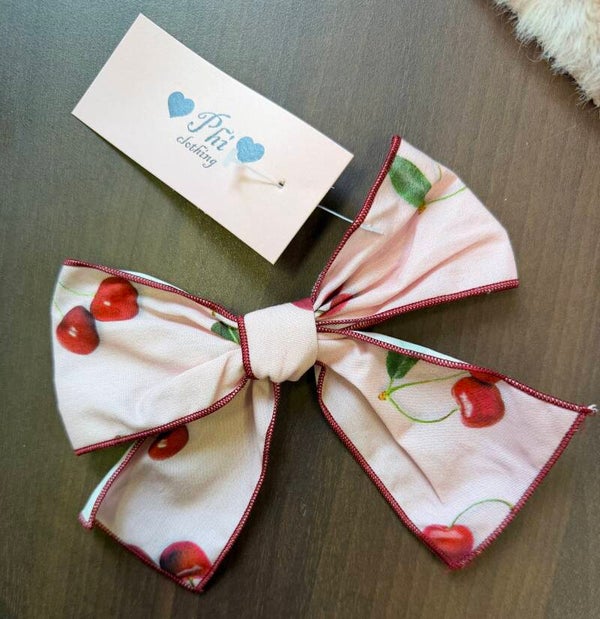 Phi Clothing - Cherry hairbow