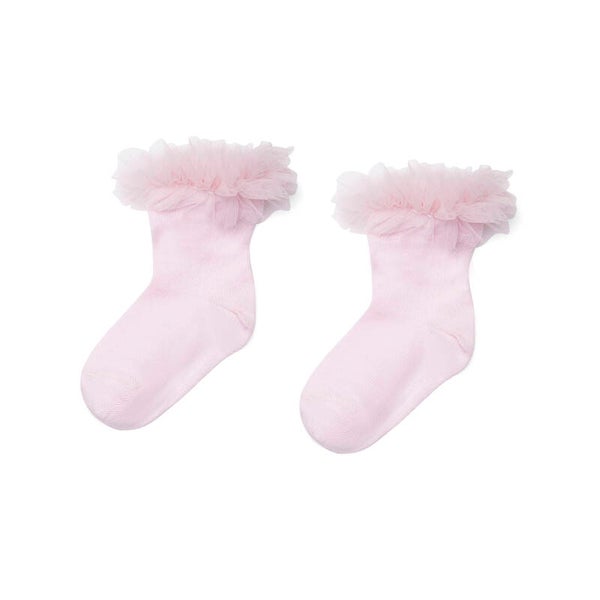 Little A - tulle pink fairy socks