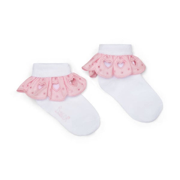 Little A - Perfectly Pink Tulle Socks