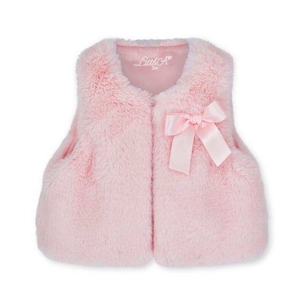Little A - Little Bloom fur gilet