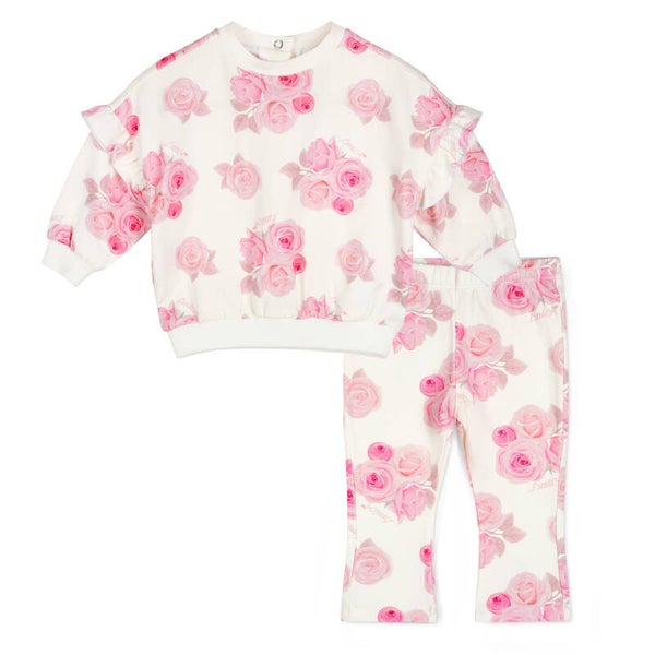 Little A - Little bloom rose print tracksuit