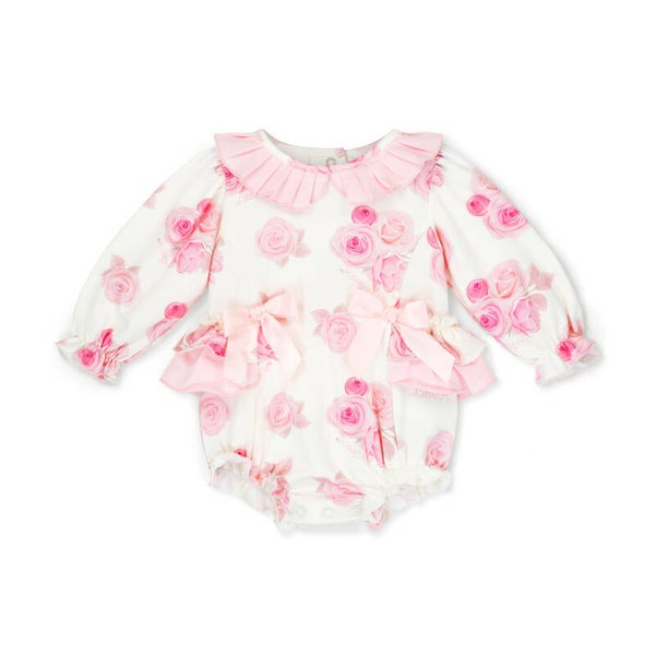 Little A - Little Bloom Rose print romper
