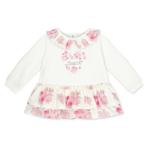 Little A - Little Bloom rose print dress