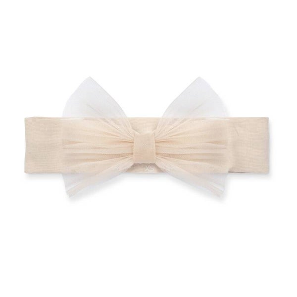 Little A - Little Locket Tulle Bow haarband