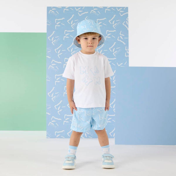 Mitch&Son - Logo Swimset sky blue