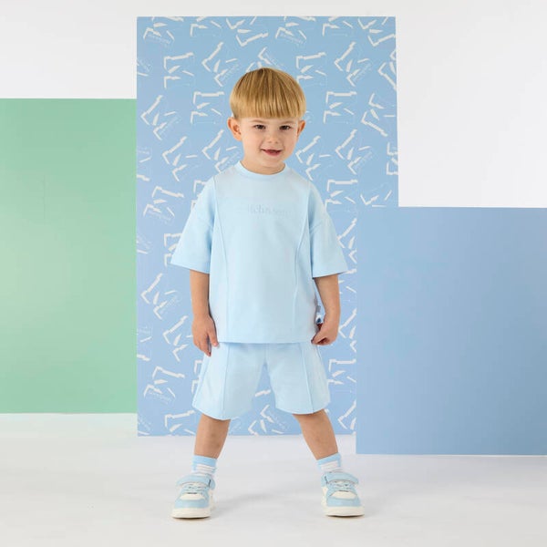 Mitch&Son - Sweat short set sky blue