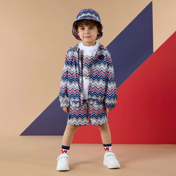 Mitch&Son - Chevron hooded jacket