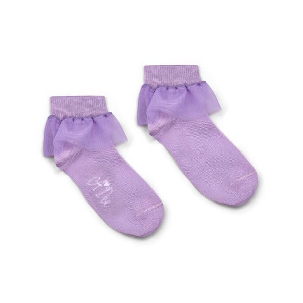 A'Dee - Pastel Parlour tulle ankle sock