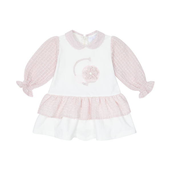 Deolinda - pink mirage dress + diadeem