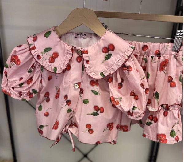 Phi Clothing - Cherry Skirt set