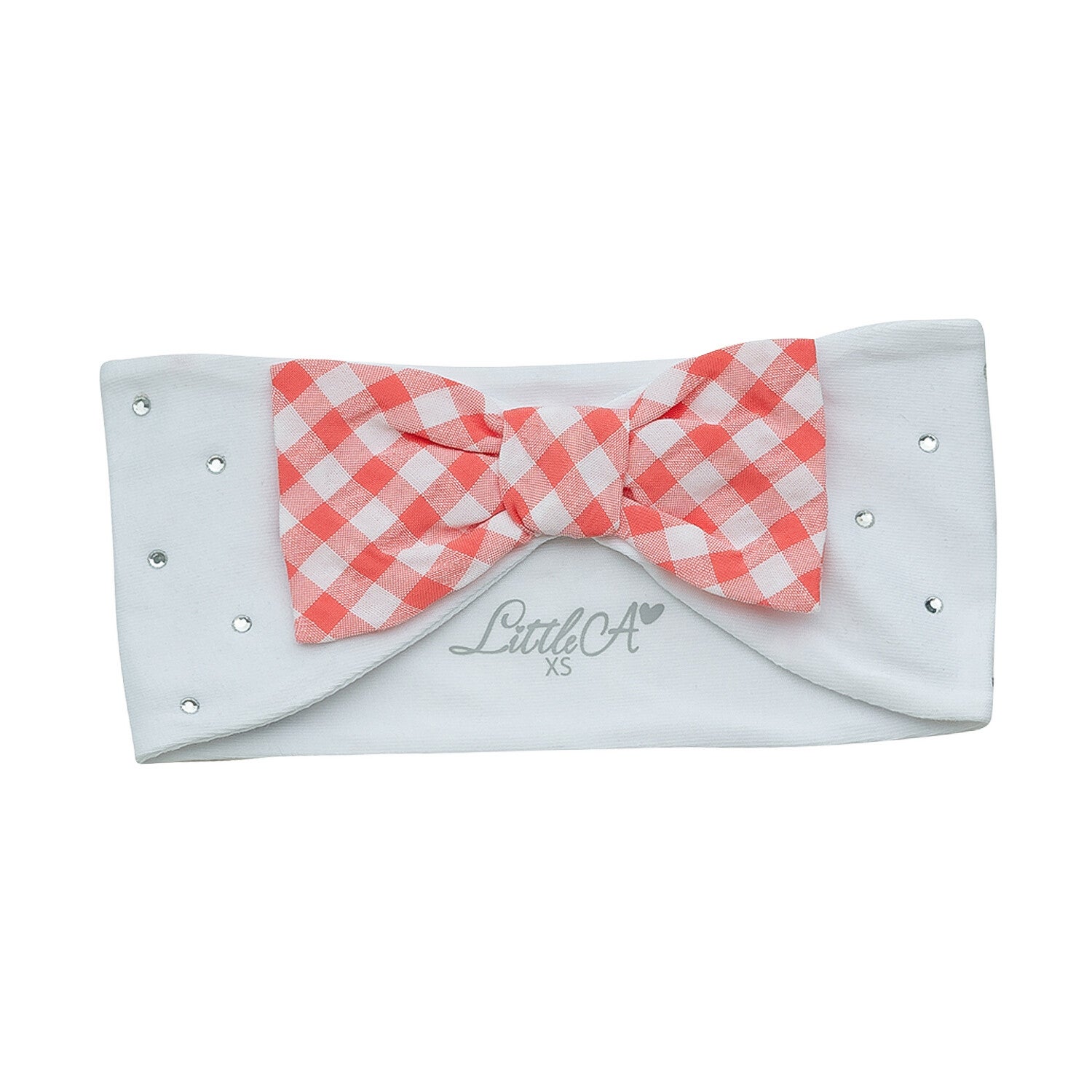 Little A Pretty Polka check haarband