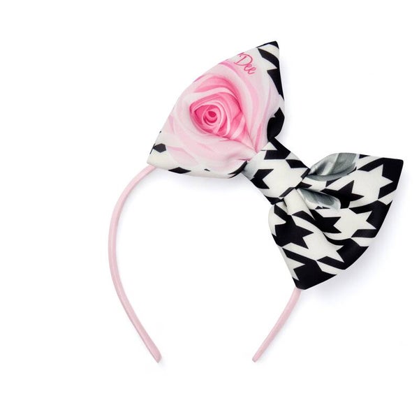 A'Dee - Winter Bloom black haarband