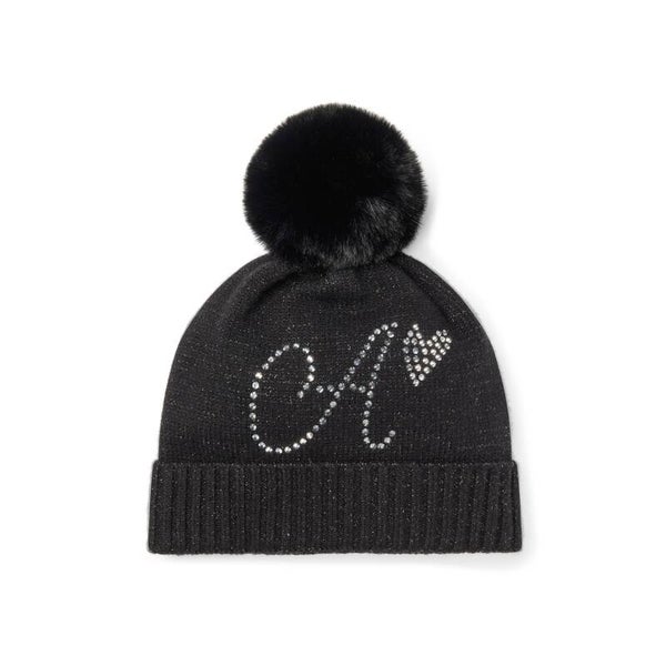 A'Dee - pom pom hat black