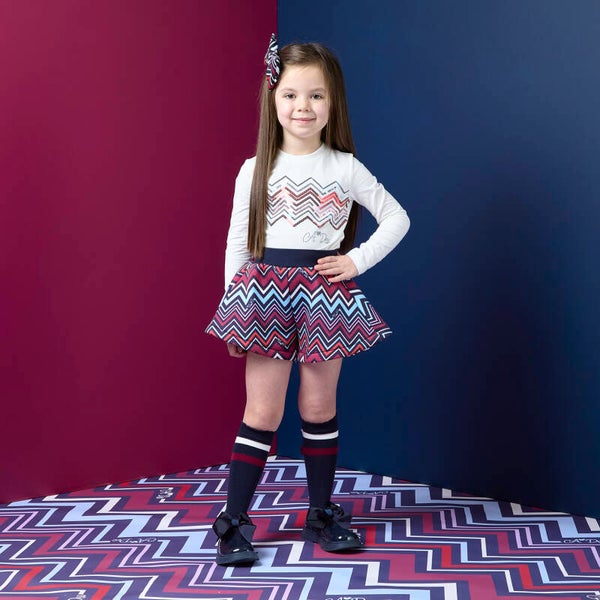 A'Dee - Chevron Charm short set